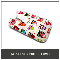 Owls Design Pull Up Cover
